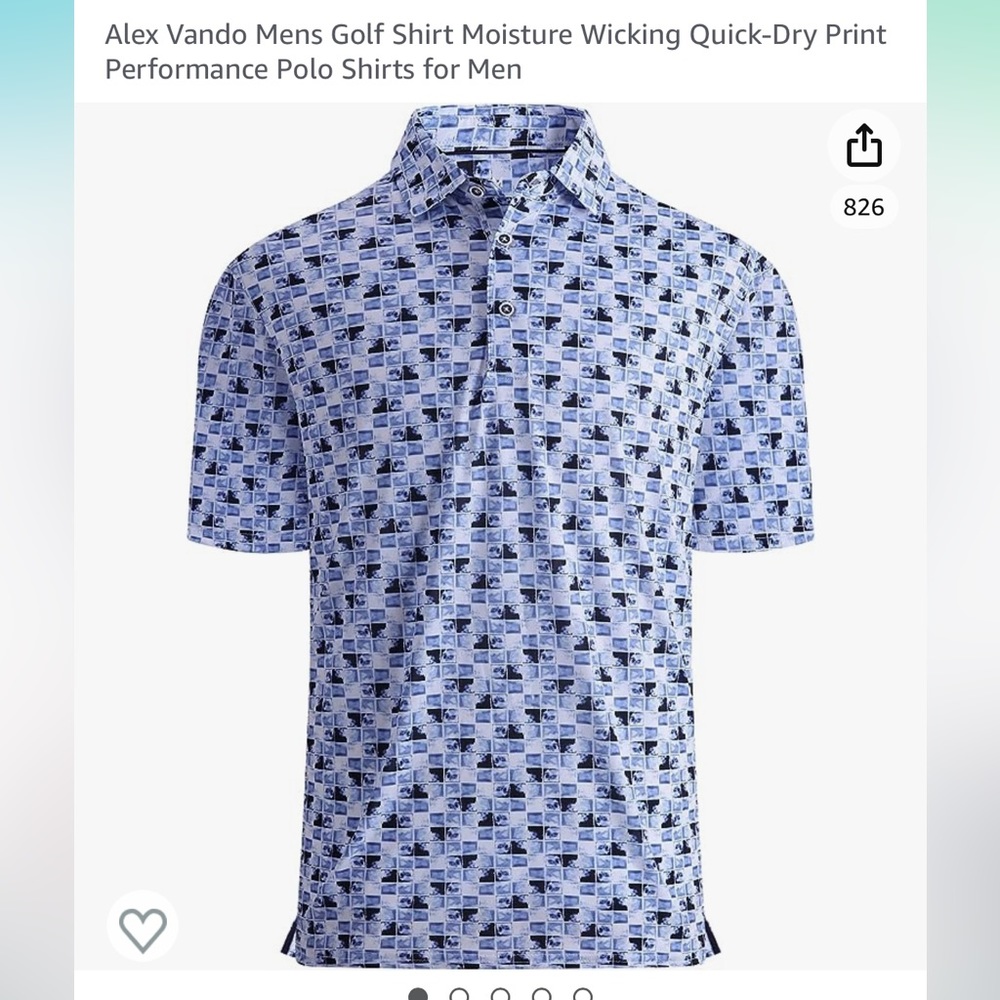 Alex vendo golf polo size small